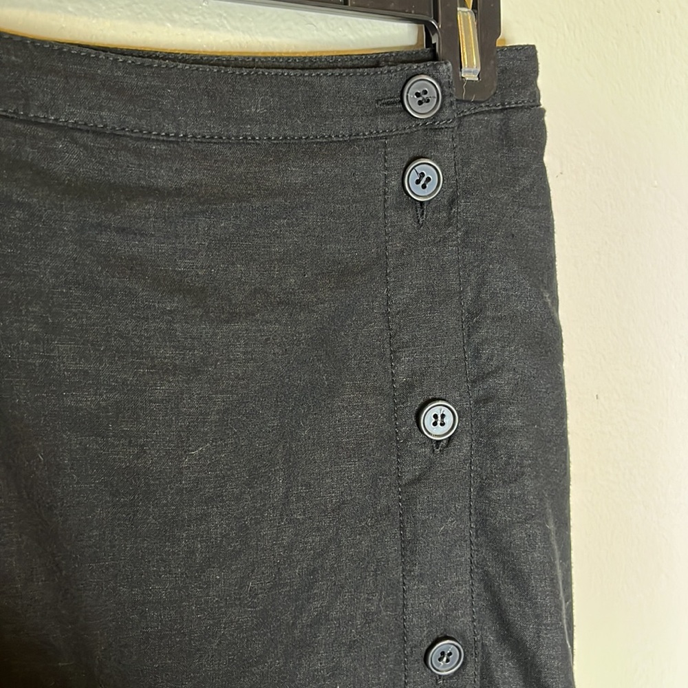 Treasure & Bond Linen Blend Midi Skirt - Picture 9 of 15